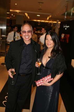Together  after a fashion ... Lisa Ho and Philip Smouha.