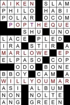 Crossword puzzle had more than just a ring of romance