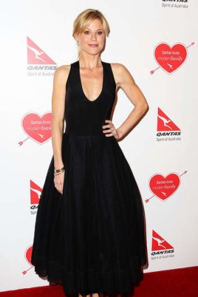 <i>Modern Family</i>'s Julie Bowen at the media event in Sydney, sponsored by Qantas.