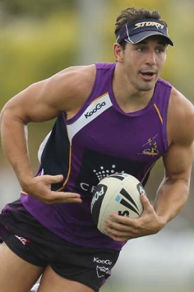 Chomping at the bit ... Billy Slater.