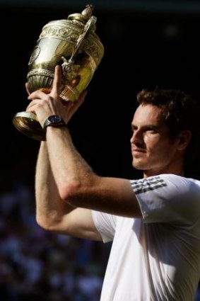 High praise: Defending Wimbledon champion Andy Murray.