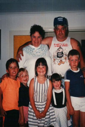 Coral and Royce Jackson with their children.