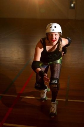 Schoolgirl Sadie Mason has been selected in the Australian roller derby team. 