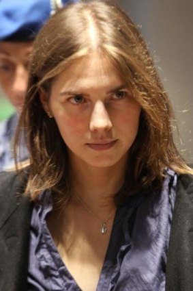 Amanda Knox at her appeal hearing in Perugia, Italy, in 2011.