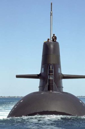 Push for upgrade ... Australia's Collins Class submarine.