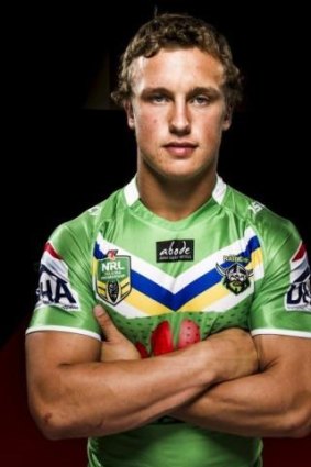 Big plans: Jack Wighton seems to be growing into his role as Raiders five-eighth.