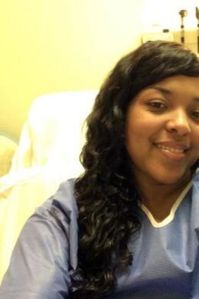 Clear of Ebola: Amber Vinson is out of isolation at Emory University Hospital in Atlanta. 