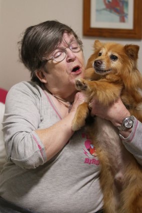 "I used to be quite depressed but now Benji is here, I am so happy.": Jean Bostwick.
