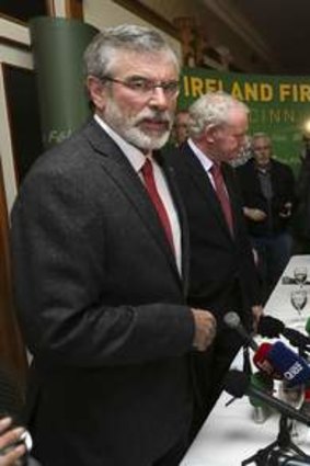Gerry Adams: No charges laid.