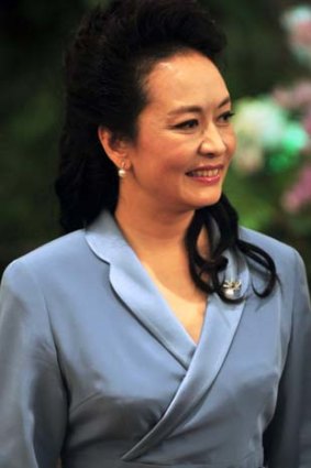 Popular: Peng Liyuan.
