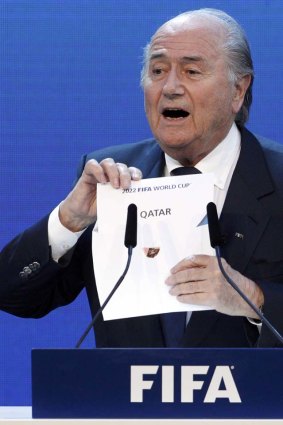 And the winner is ... FIFA president Sepp Blatter is as agile as they come.