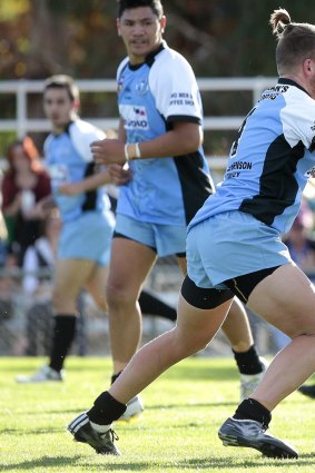 Goulburn player Nicholas Cornish played his first game in the Canberra Raiders Cup on Saturday.