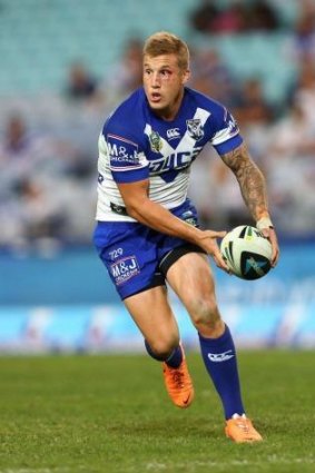 The man most likely: Trent Hodkinson looks a certainty to be named NSW halfback on Tuesday.