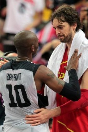 Adios? Pau Gasol may be saying goodbye to long-time LA Lakers teammate Kobe Bryant.