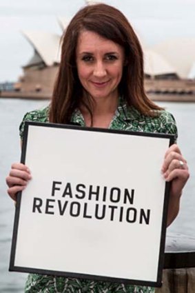 Fashion revolution: Lucy Siegle.