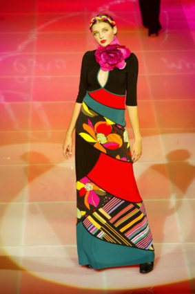 A Leona Edminston design from her autumn/winter collection in 2005.