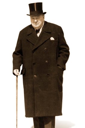 Winston Churchill in 1948.