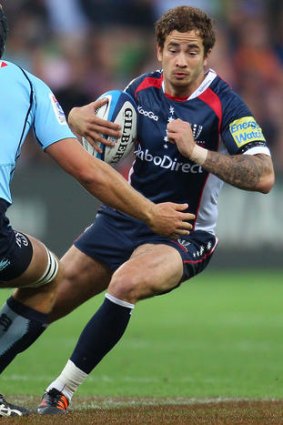 Target in defence ... Danny Cipriani of the Rebels.