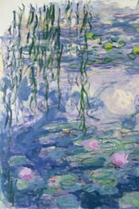 Claude Monet, an avid gardener, was inspired to paint works such as <i>Water Lilies (Nympheas) </i>(1916-19).