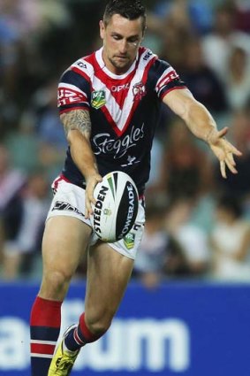 Return to form: Mitchell Pearce.