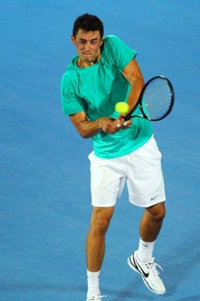 Bernard Tomic has drawn unseeded Argentine Leonardo Mayer first up, although Roger Federer is a possible third-round opponent.