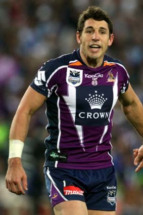 ''The try was probably my fault; I was a bit out of position'' ... Billy Slater.
