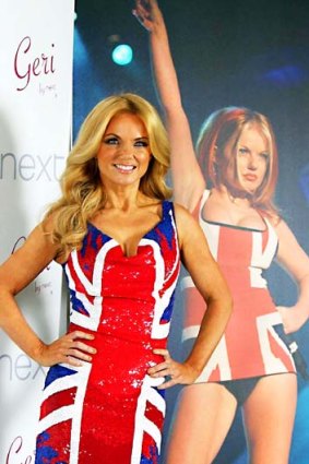Geri halliwell union jack dress next hotsell