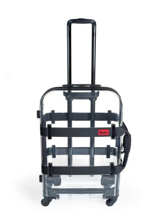 Crumpler cheap clear suitcase