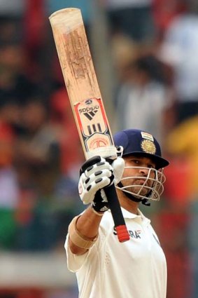 When it comes to big bats Tendulkar edges it