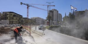 Ban on Palestinian workers grinds Israel’s construction sites to a halt