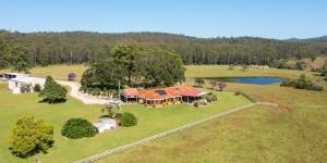 The Port Macquarie cattle farm of Les and Zelda Tinkler is for sale for $1.7 million to $1.9 million.
