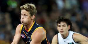 Rory Sloane’s preparation for the 2024 season has interrupted by an eye injury.