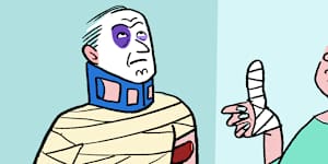 Dealing with one-upmanship in conversation is fraught,but somewhat inevitable - especially where storytelling is involved.