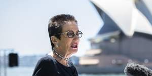 “Access to the foreshore should be a right for everyone,not just rich people,” Lord Mayor Clover Moore says.