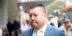 NSW Labor's community relations director Kenrick Cheah arrives at the NSW Independent Commission Against Corruption.