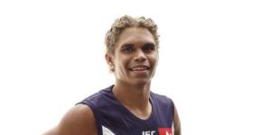 Strike one:Fremantle matched the Blues’ bid for Liam Henry.