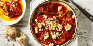Lovely slow-cooked vegetable dish:Rick Stein's Cornish briam.