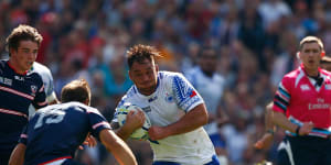 Rugby World Cup 2015:Samoa too strong for plucky United States in Brighton 