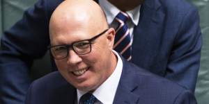 Dutton was previously home affairs minister.