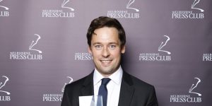 Nazis Next Door,by Age and Sydney Morning Herald journalist Nick McKenzie (pictured) and producer Joel Tozer has been nominated for a Logie.
