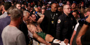 McGregor breaks leg in latest UFC loss to Poirier