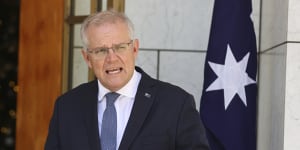 Prime Minister Scott Morrison.