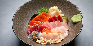 Go-to dish:Chirashi bowl.