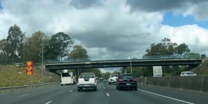 Plan to widen key Brisbane overpass that has been closed for days