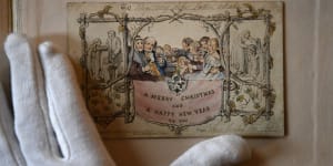 The first Christmas card and Dickens'enduring gift