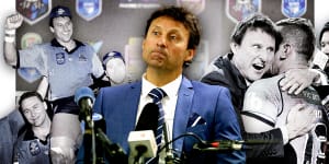 Bard manners:Why would Laurie Daley’s lips touch this poison chalice?