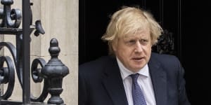 British Prime Minister Boris Johnson is under pressure to take a harder line on China.