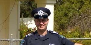 South Australian police officer Brevet Sergeant Jason Doig who died after being shot at Senior on Thursday night.