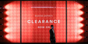 David Jones returns to profit growth as recent lockdowns savage sales