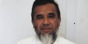 Encep Nurjaman,also known as Hambali,in an undated photo at the US base in Guantanamo Bay,Cuba.